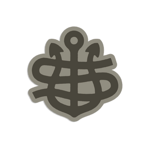 Upper Shores Monogram Sticker